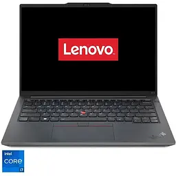 Ноутбук Lenovo ThinkPad E14 Gen 5 з процесором Intel Core i7-1355U pana la 5.0GHz, 14" WUXGA, IPS, 8GB Soldered DDR4-3200 + 8GB SO-DIMM DDR4-3200, 512GB SOS, Intel® Iris® Courier або Carry-in