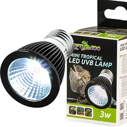 Лампа Repti-Zoo LED UVB 5.0 Tropical 3W (LEDU03T) для тропічного тераріуму - мініатюра 4