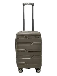 Валіза маленька S поліпропілен Milano bag 0306 56×35×24см 33л Шампань