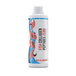 Препарат для суглобів і зв'язок MST Nutrition Fish Collagen Peptides Zero, 1 л - Дика вишня