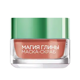 Очищувальна маска-скраб L'Oreal Paris Skin Expert Магія глини, з натуральною глиною та червоними водоростями, 50 мл (A8905300) - мініатюра 2