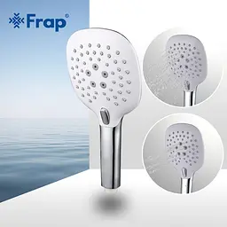 Ручний душ Frap F005, 3-режим, хром, Хром - мініатюра 3