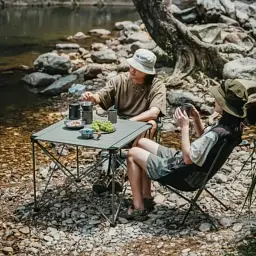 Туристичний стіл Naturehike CNK2450JJ013, M, алюміній, сірий (6976507663267) - мініатюра 8