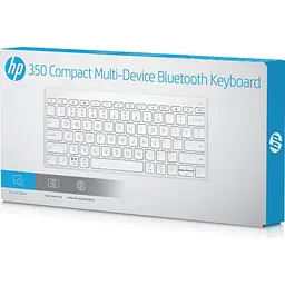 Клавіатура HP 350 Multi-Device Bluetooth UA White (692T0AA) [160272] - мініатюра 10