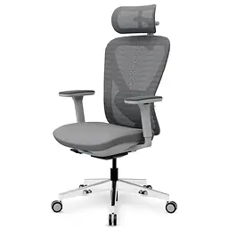 Крісло Mealux Q1 Air Fabric Grey (арт. HF Q-1 F/G) - мініатюра 3