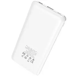 Додаткова батарея Hoco J50 Surf (10000mAh) White - мініатюра 4