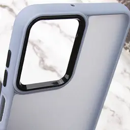 Чохол TPU+PC Lyon Frosted для Motorola Moto E13 Sierra Blue - мініатюра 5