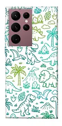 TPU чохол Demsky Dino pattern для Samsung Galaxy S22 Ultra