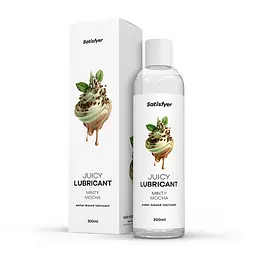 Лубрикант на водній основі Satisfyer Juicy Lubricant Minty Mocha water based 300 мл