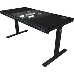 Комп'ютерний стіл Lorgar ELITE 90W Wood Black (LRG-DE90W) - мініатюра 2