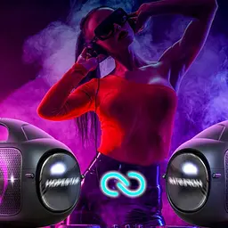 Портативна акустика Hopestar A50 Party з підсвічуванням LED бездротова Army green - мініатюра 2