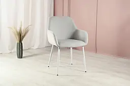 Стілець M-220 устричний + білий