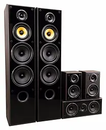 Комплект акустики 5.0 TAGA Harmony TAV-606 v.3 Set Wenge - мініатюра 1