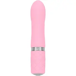 Розкішний вібратор Pillow Talk - Flirty Pink з кристалом Сваровські