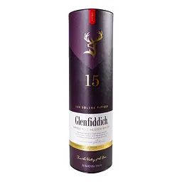 Віскі Glenfiddich Single Malt Scotch, 15 років, 40%, 0,7 л (476802) - мініатюра 4