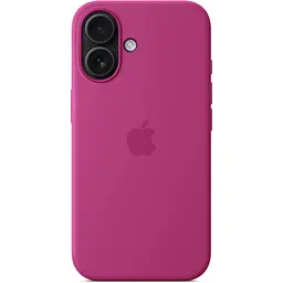 Чохол Apple Silicone Case with MagSafe для iPhone 16 Fuchsia (MYY53ZM/A) [116205] - мініатюра 5