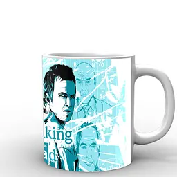Кухоль GeekLand Breaking Bad фан арт BB.02.020 330 мл білий - мініатюра 3