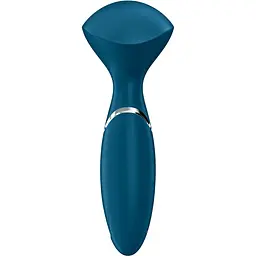 Вібромасажер Satisfyer Mini Wand-er Blue - мініатюра 3