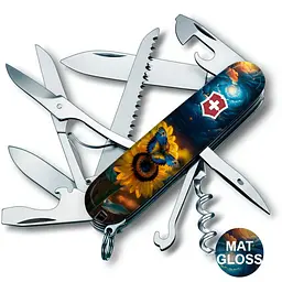 Ніж Victorinox Huntsman Ukraine 91мм,15функ ,Зоряний метелик - мініатюра 2