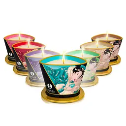 Масажна свічка Shunga Massage Candle – Rose Petals (170 мл) Shunga SH045001; SO2510 93338 - мініатюра 2