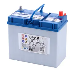 Акумулятор автомобільний Varta Blue Dynamic 45Аh без нижнього бортика (545157033) - мініатюра 8