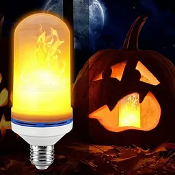 Лампа LED Flame Bulb з ефектом полум'я вогню E27 - мініатюра 5