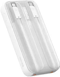 Повербанк Baseus Comet Series Dual-Cable 20000 mAh 22.5W (PPMD020102) White - мініатюра 3