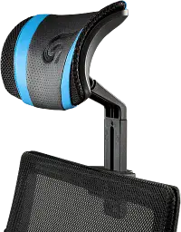 Геймерське крісло GT Racer чорне із синім (X-6674 Black/Blue) - мініатюра 15