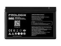 Акумулятор для ДБЖ PrologiX AGM 12V 12Ah (PL12-12) - мініатюра 4