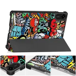 Чохол до планшета BeCover Smart Xiaomi Redmi Pad 2 11.0" Graffiti (713648) - мініатюра 5