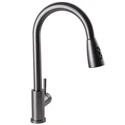 Змішувач для кухні Globus Lux Alpen SBT1-2031-GP Графіт - мініатюра 5