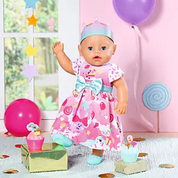 Набір одягу для ляльки Baby Born День народження Делюкс 43 см (834152) - мініатюра 7