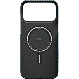 Чохол Pitaka Ultra-Slim Case для Apple iPhone 17 Pro Twill Black/Blue (KI1706BP) [155097] - мініатюра 2