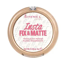 Матуюча напівпрозора пудра Rimmel Insta Fix & Matte Powder, 8 г (8000017035716)