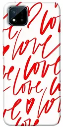 Чохол Demsky Love handwriting для Realme C11 (2021)