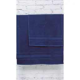 Набір банних рушників №5073 Elite SoftNess Darkblue, 2 шт. (2200003183115) - мініатюра 3
