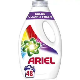 Гель для стирки Ariel Color Чистота и свежесть 2.4 л