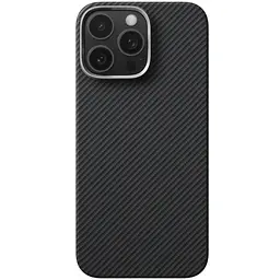 Чохол Epik PC Carbon Protection Slim with MagSafe для Apple iPhone 16 Pro Max (6.9) Black - мініатюра 2