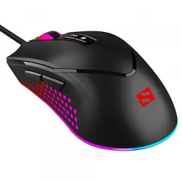 Мишка Sandberg Azazinator RGB USB Black (640-20) - мініатюра 2