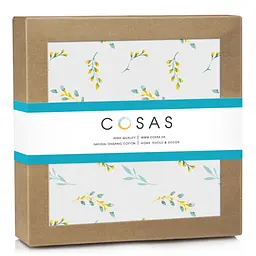 Пелюшки фланелеві Cosas Pine Branchlets CS1 100x120 см, м'ятні