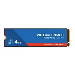 Накопичувач SSD M.2 2280 4TB BLUE SN5100 WD (WDS400T5B0E-00CPE0)