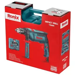 Дриль Ronix ударний 850Вт, набір (2250K) - миниатюра 9