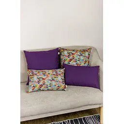 Подушка декоративна Прованс Mix Print, 45х30 см, різнокольорова (29888) - мініатюра 3