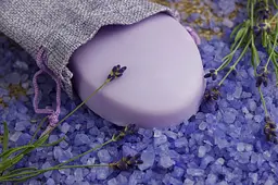 Мило Hand Made лавандове ручна робота овальне 100 г (997-02) - мініатюра 3