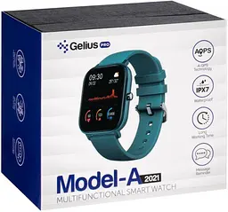 Смарт-годинник Gelius Pro Model-A IPX7 Gold - мініатюра 4