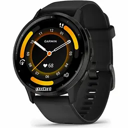 Смарт-годинник Garmin Venu 3 Slate S. Steel Bezel w. Black Case and S. Band (010-02784-01) - мініатюра 3