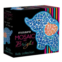 Дитячий набір для творчості кришталева мозаїка Слоник Mosaaro МА7000
