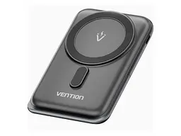 Зовнішній акумулятор (Power Bank) Vention Magnetic Wireless 10000mAh 20W Black (FHNB0)