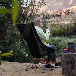 Крісло складане NaturehikeYL06 Alu Folding Moon Chair NH18Y060-Z, чорний - мініатюра 6