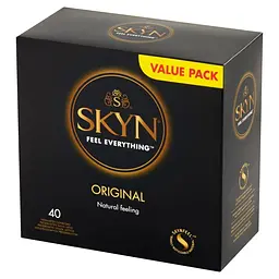 Презервативи ультратонкі Skyn Original безлатексні 40 шт. - мініатюра 2